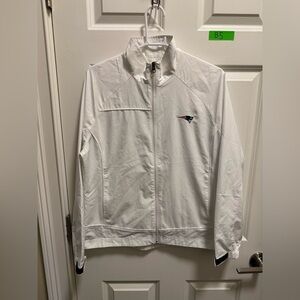 Women’s Cutter & Buck Full Zip New England Patriots NFL Windbreaker Jacket